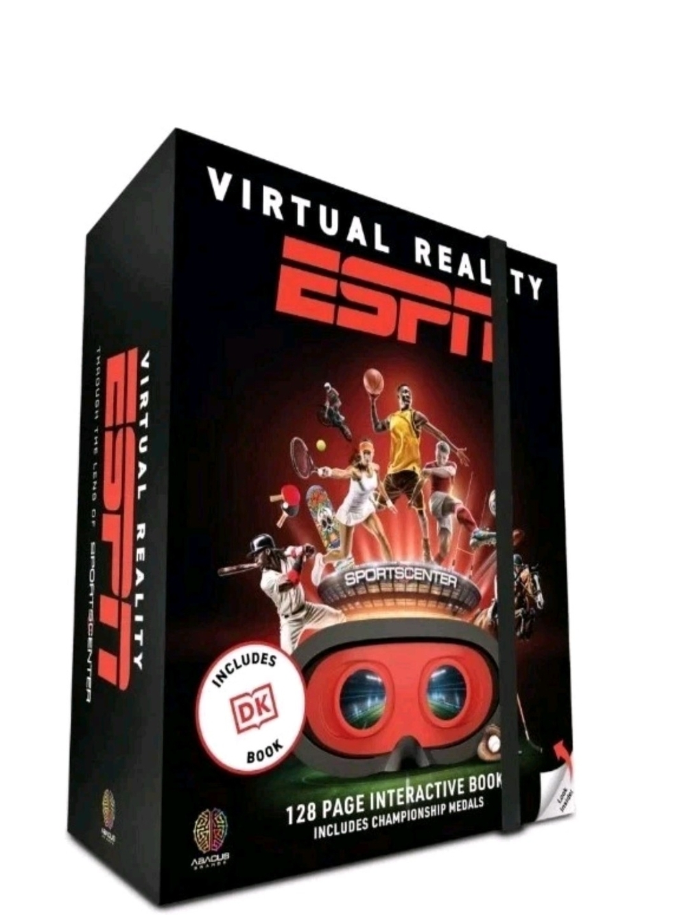 Abacus Brands ESPN VR GiVirtual Reality SportsCenter Interactive VR Viewer - Red